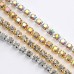 SZBUOJS Crystal Chain Trimming for Clothing – Sparkling Rhinestone Garment Embellishments for DIY Projects